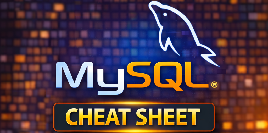 MySQL Cheatsheet